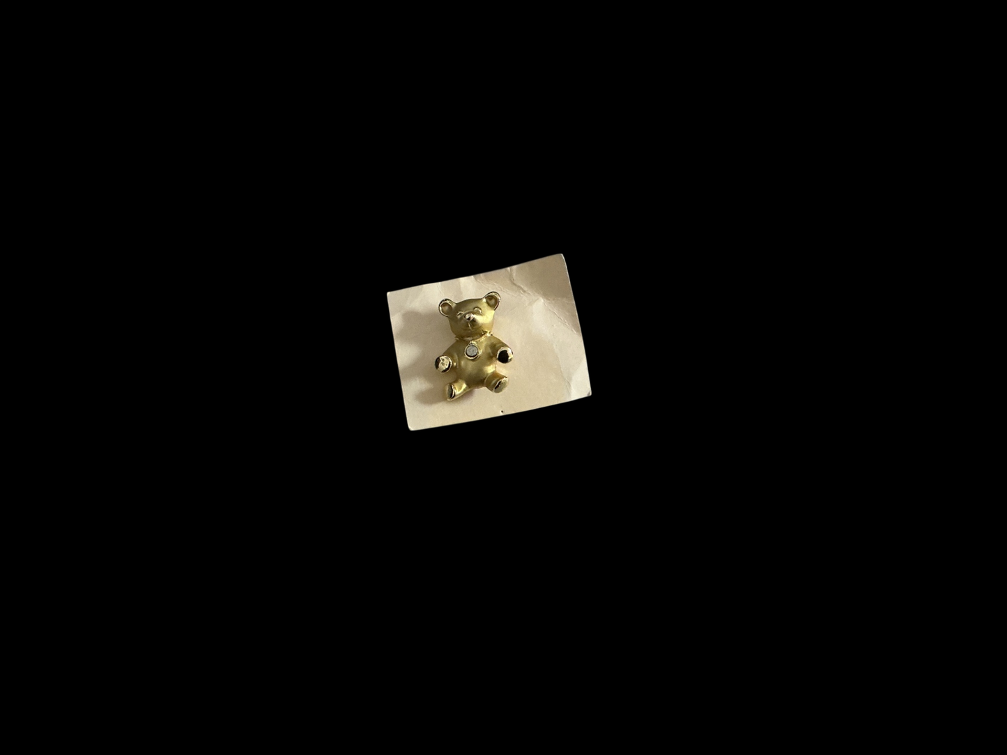Freedom Factory Brooch Gold