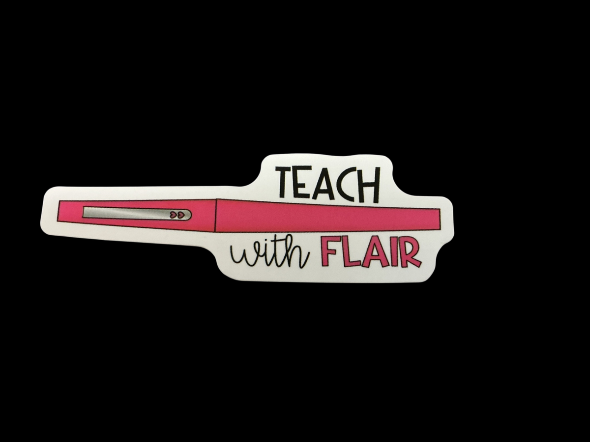 Pink, White, Black Vinyl Sticker Sticker Pack
