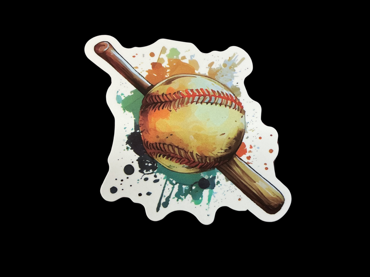 Multicolor Vinyl Sticker