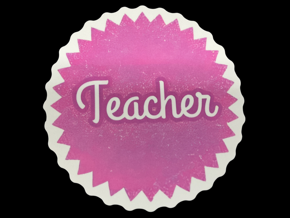 Pink Vinyl Sticker