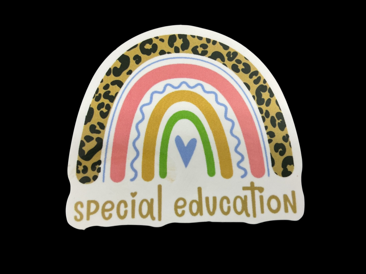 Multicolor Vinyl Sticker