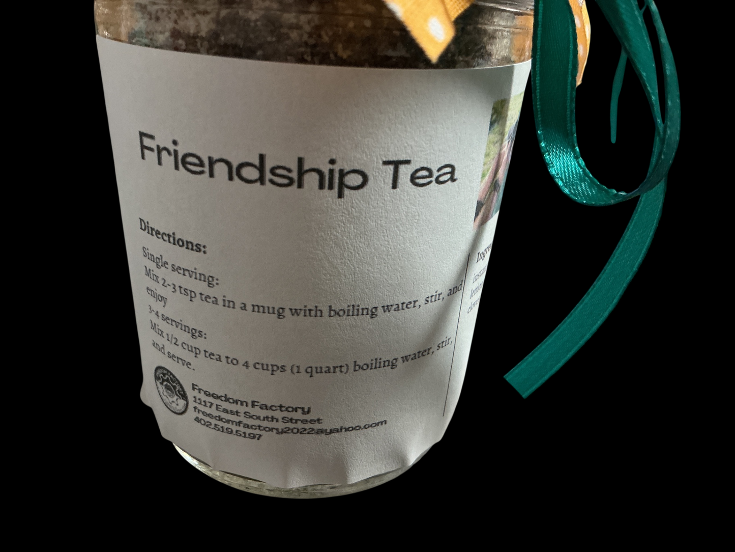 Friendship Tea (1/2 pint)