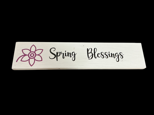 Wall Art Spring Blessings