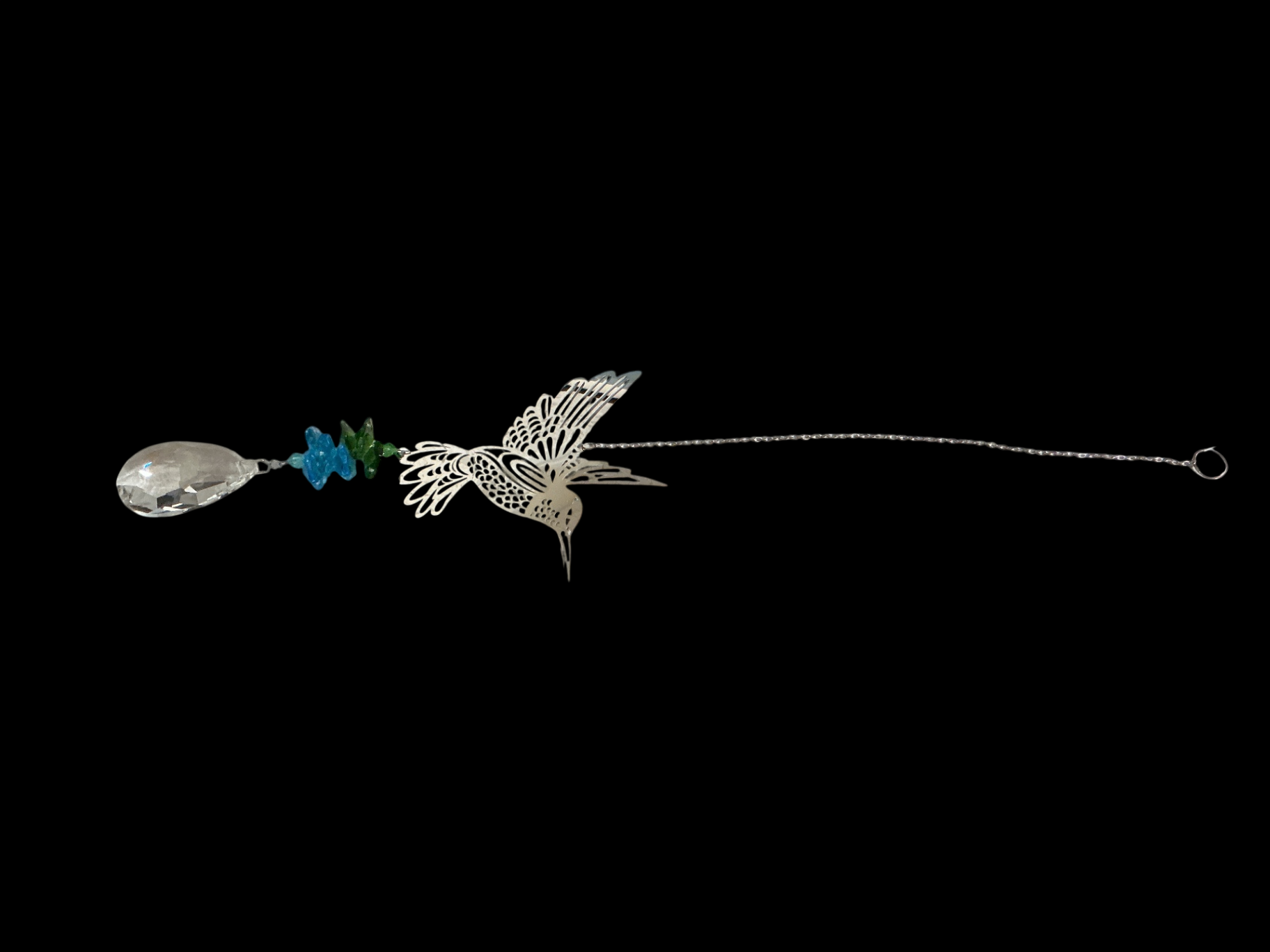 Home Decoration Sun-Catcher One Size Silver, Clear, Blue, Green