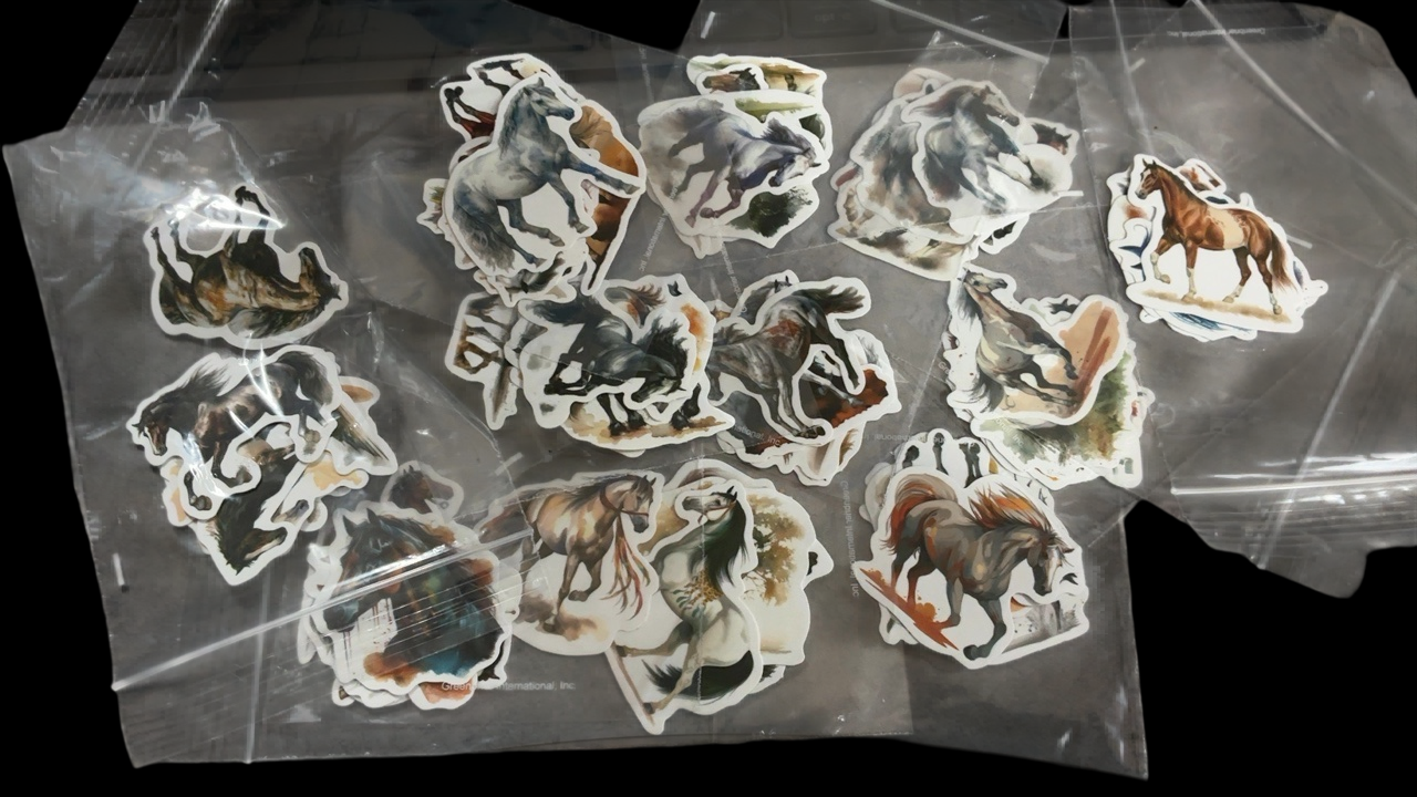 Sticker Pack One Size Horses