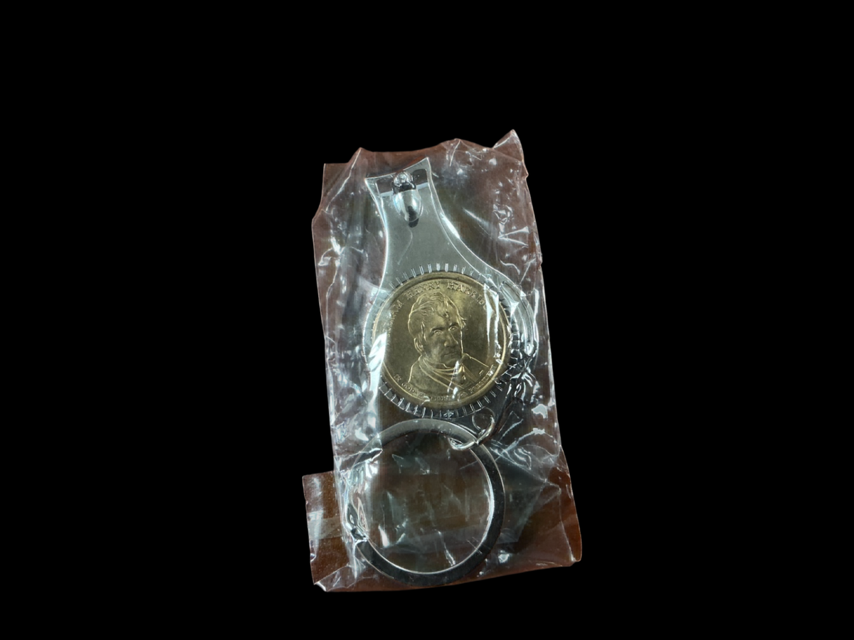 Gold Metal Jim Wenburg Keychain