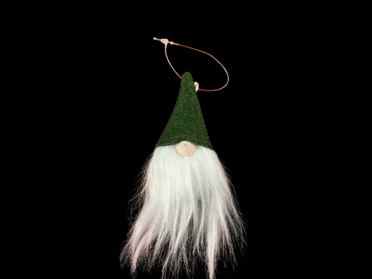 Green, White, Beige Felt, Faux Fur, Cord Freedom Factory Home Decoration