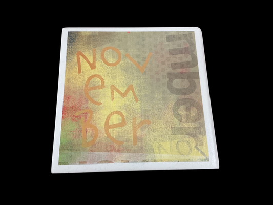 Multicolor Stone Freedom Factory Trivet
