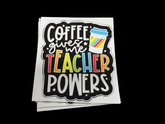 Black, White, Multicolor Vinyl Sticker Pack