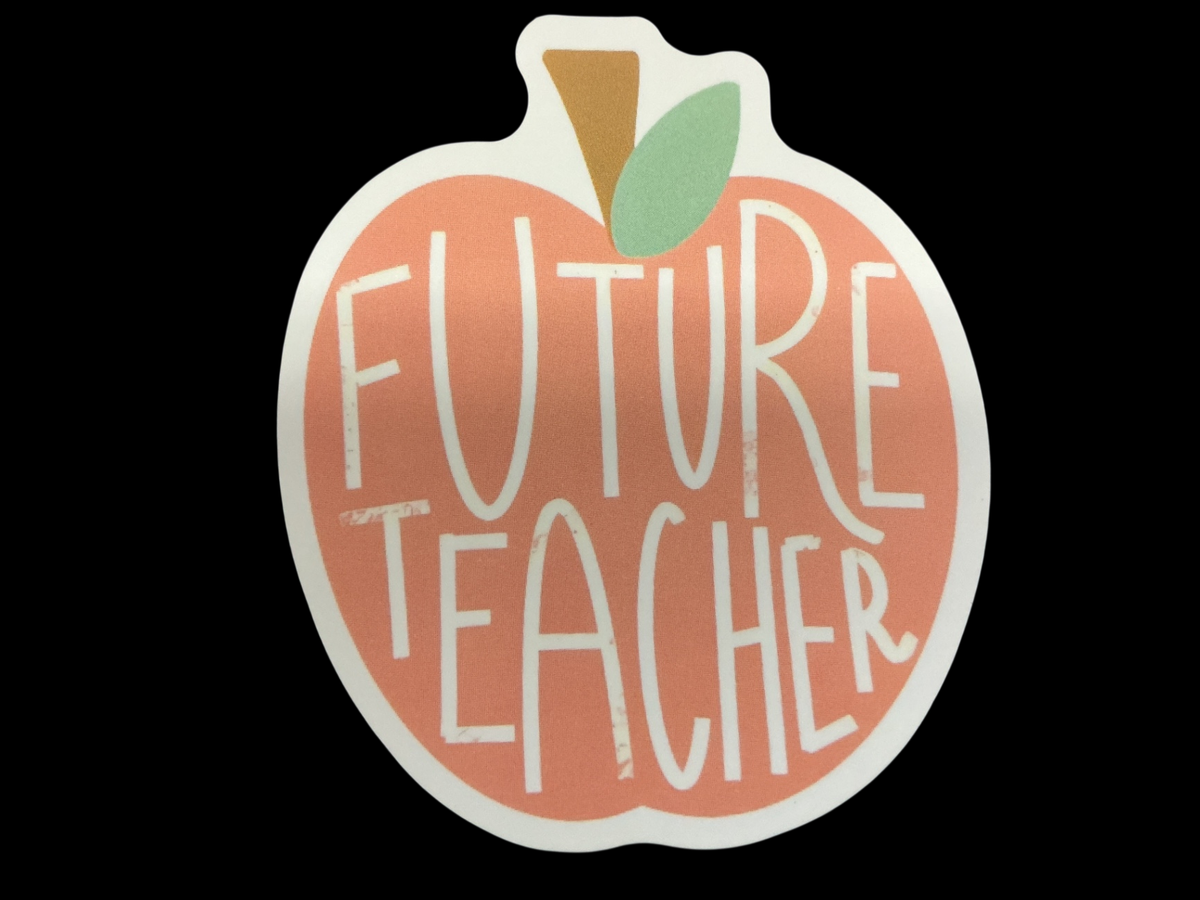Peach, White, Green, Brown Vinyl Sticker Pack