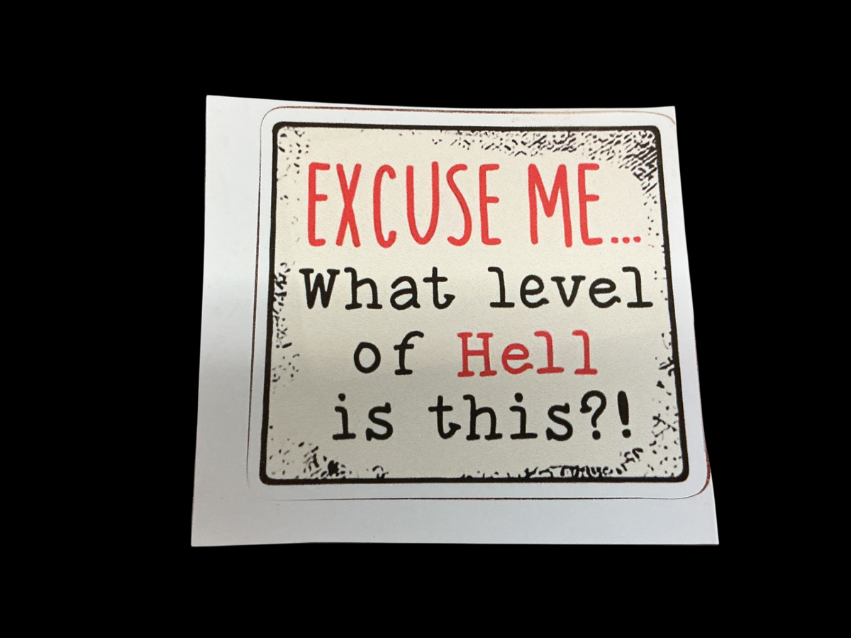 White, Black, Red Paper Sticker Pack