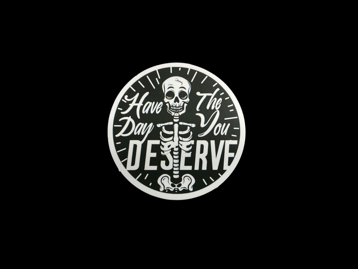 Black and White Vinyl Sticker Pack