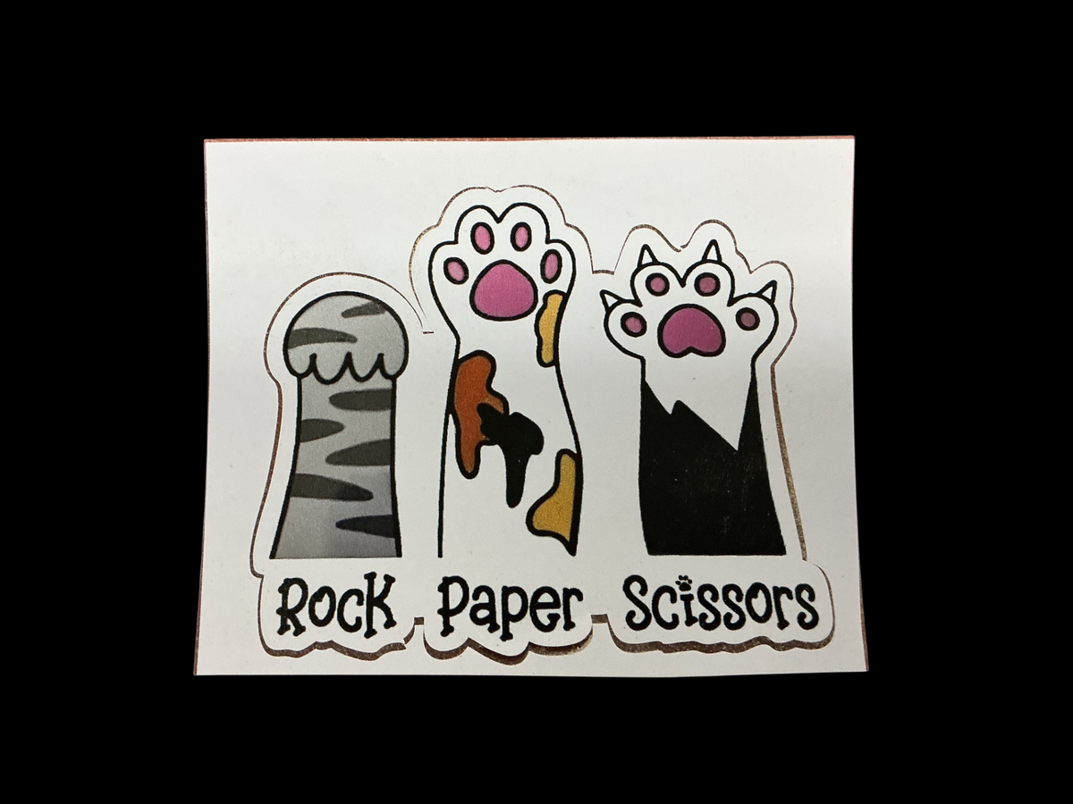 White Paper Sticker Pack