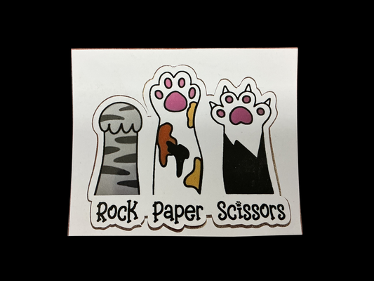 White Paper Sticker Pack