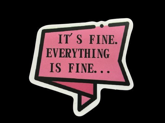 Pink, Black, White Vinyl Sticker Sticker Pack