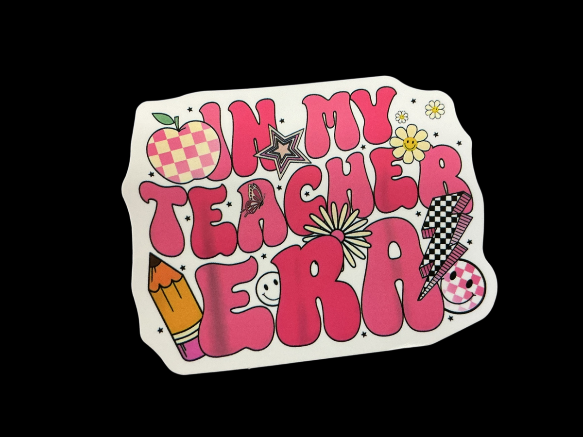Pink, White, Black, Multicolor Vinyl sticker Sticker Pack