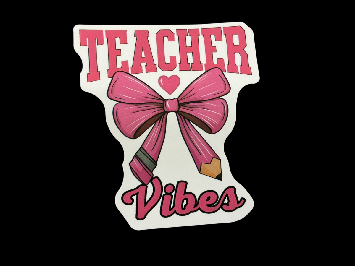 Pink, White, Black Vinyl sticker Sticker Pack