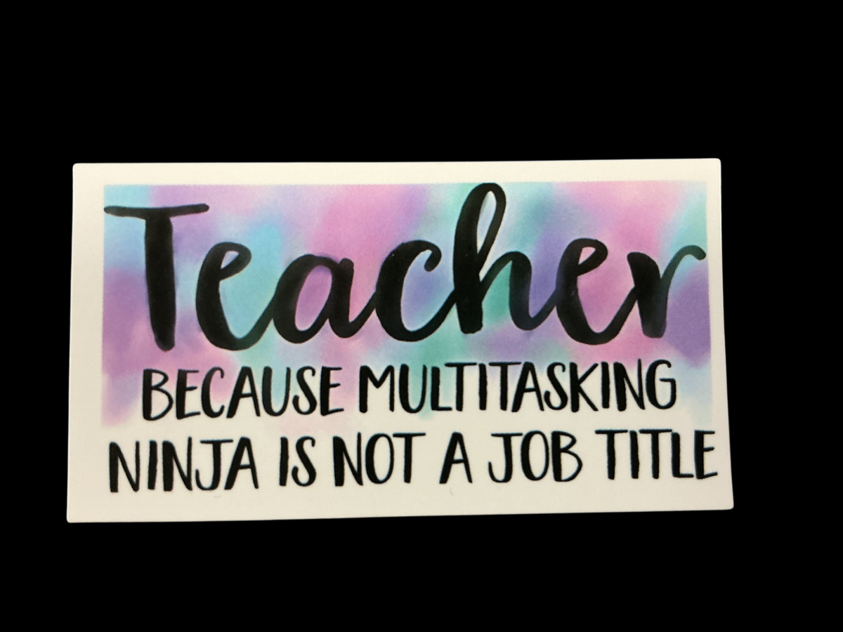 Multicolor Vinyl Unbranded Plaque