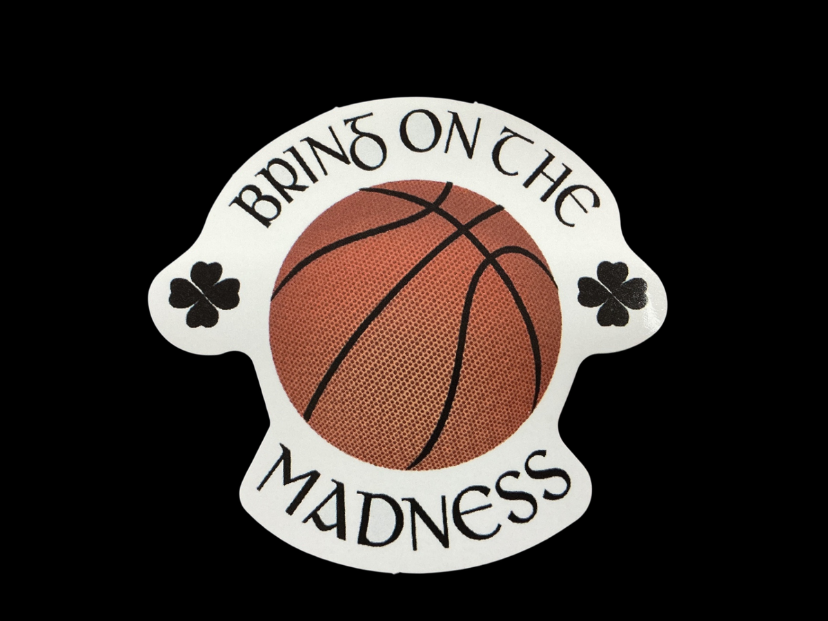 White Vinyl Sticker