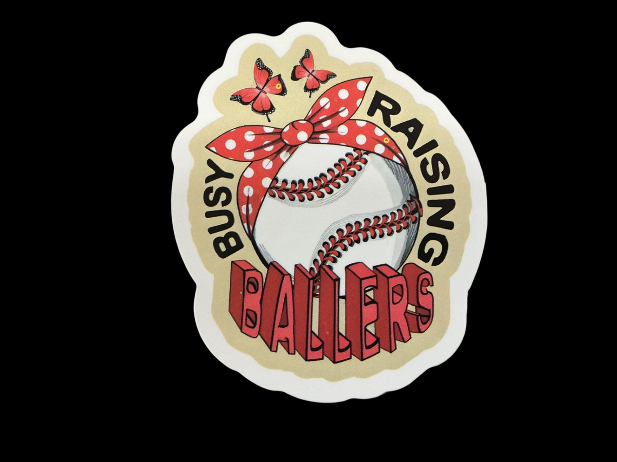Red Vinyl Sticker