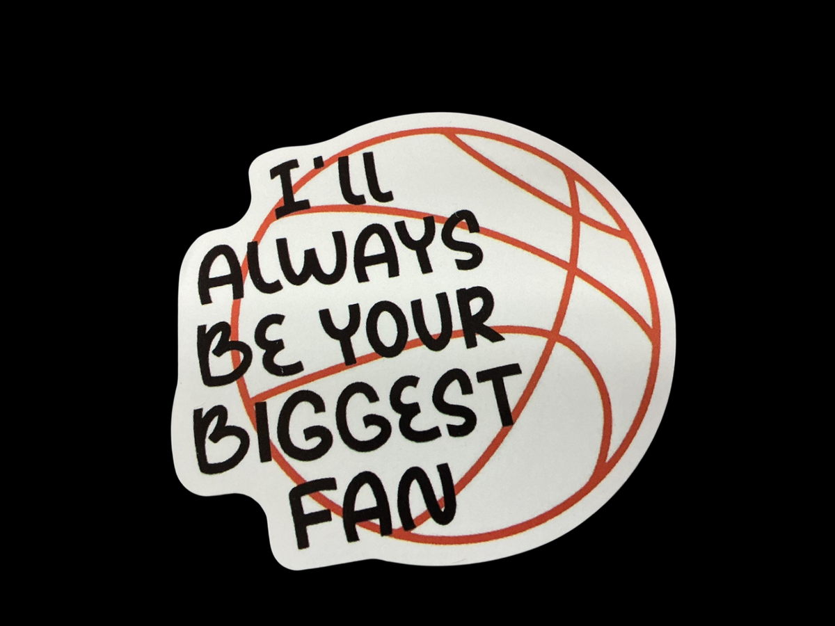 White Vinyl Sticker