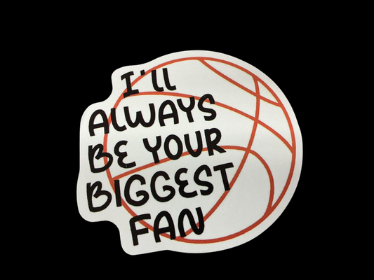 White Vinyl Sticker