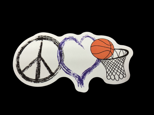 White Vinyl Sticker