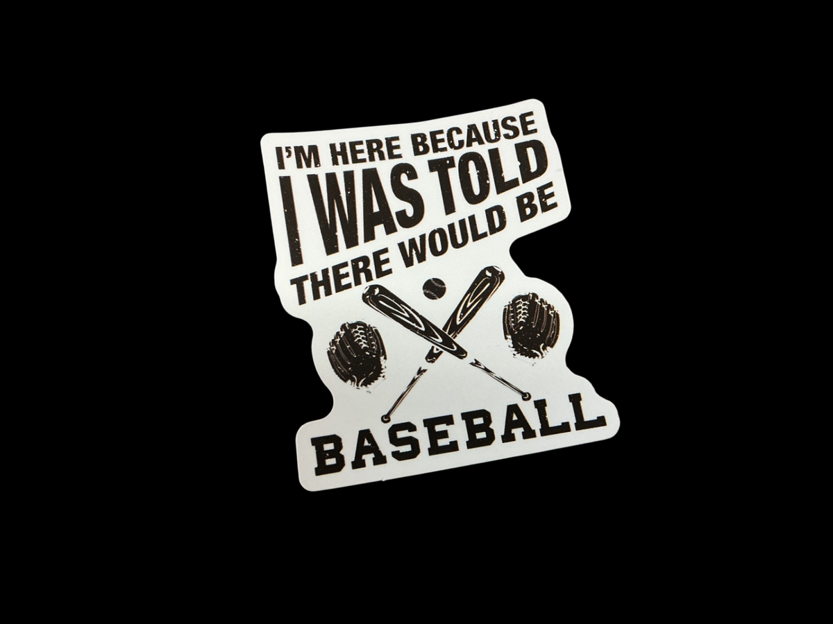 Black and White Vinyl Sticker