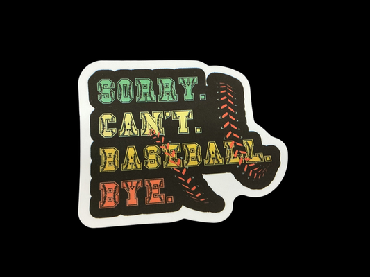 Black Vinyl Sticker