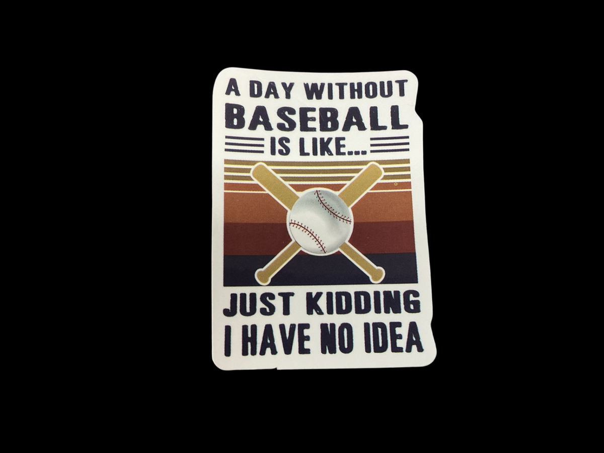White Vinyl Sticker