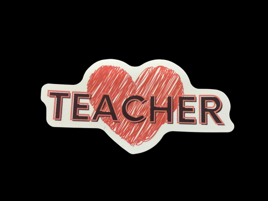 White Vinyl Sticker