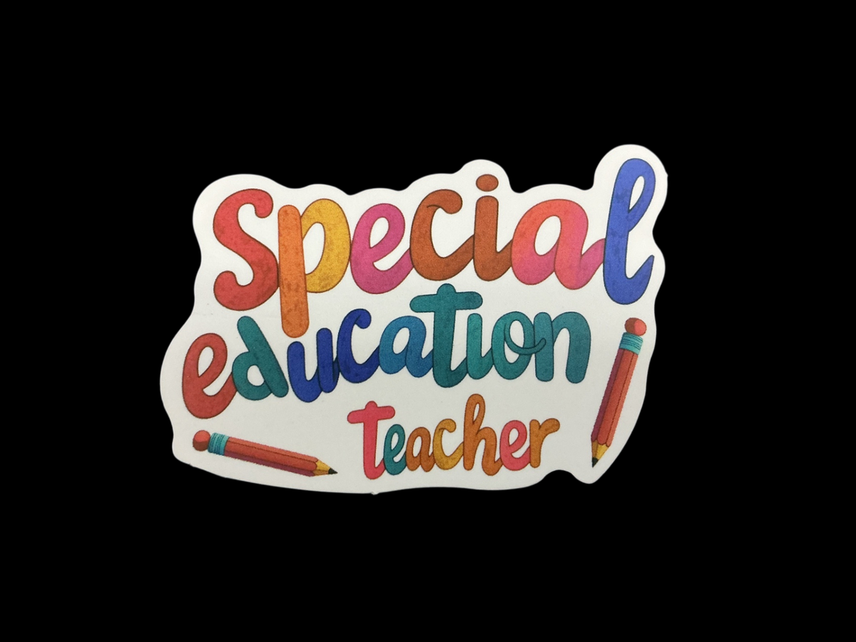 Multicolor Vinyl Sticker