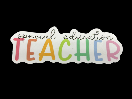 White Vinyl Sticker