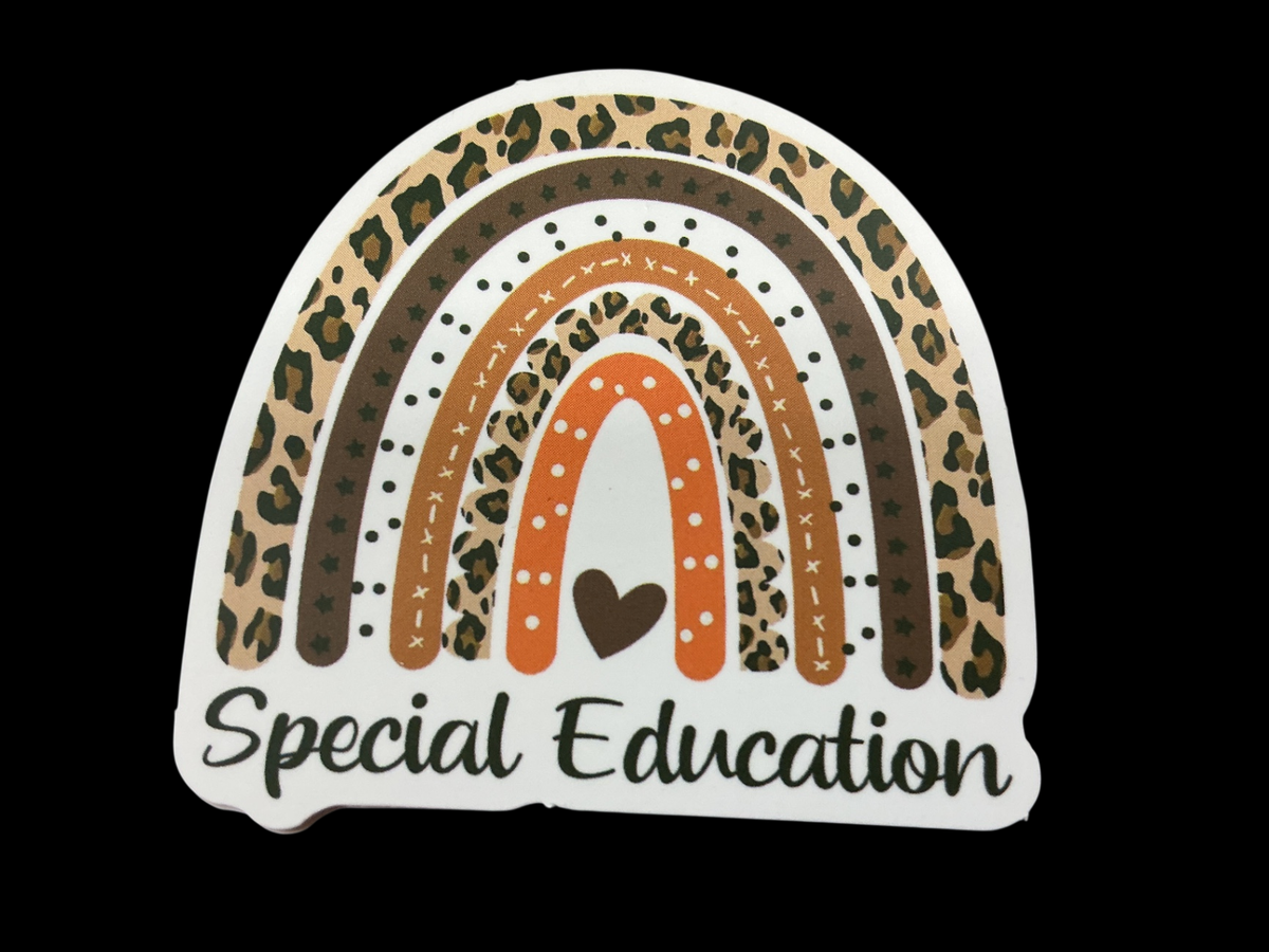Multicolor Vinyl Sticker