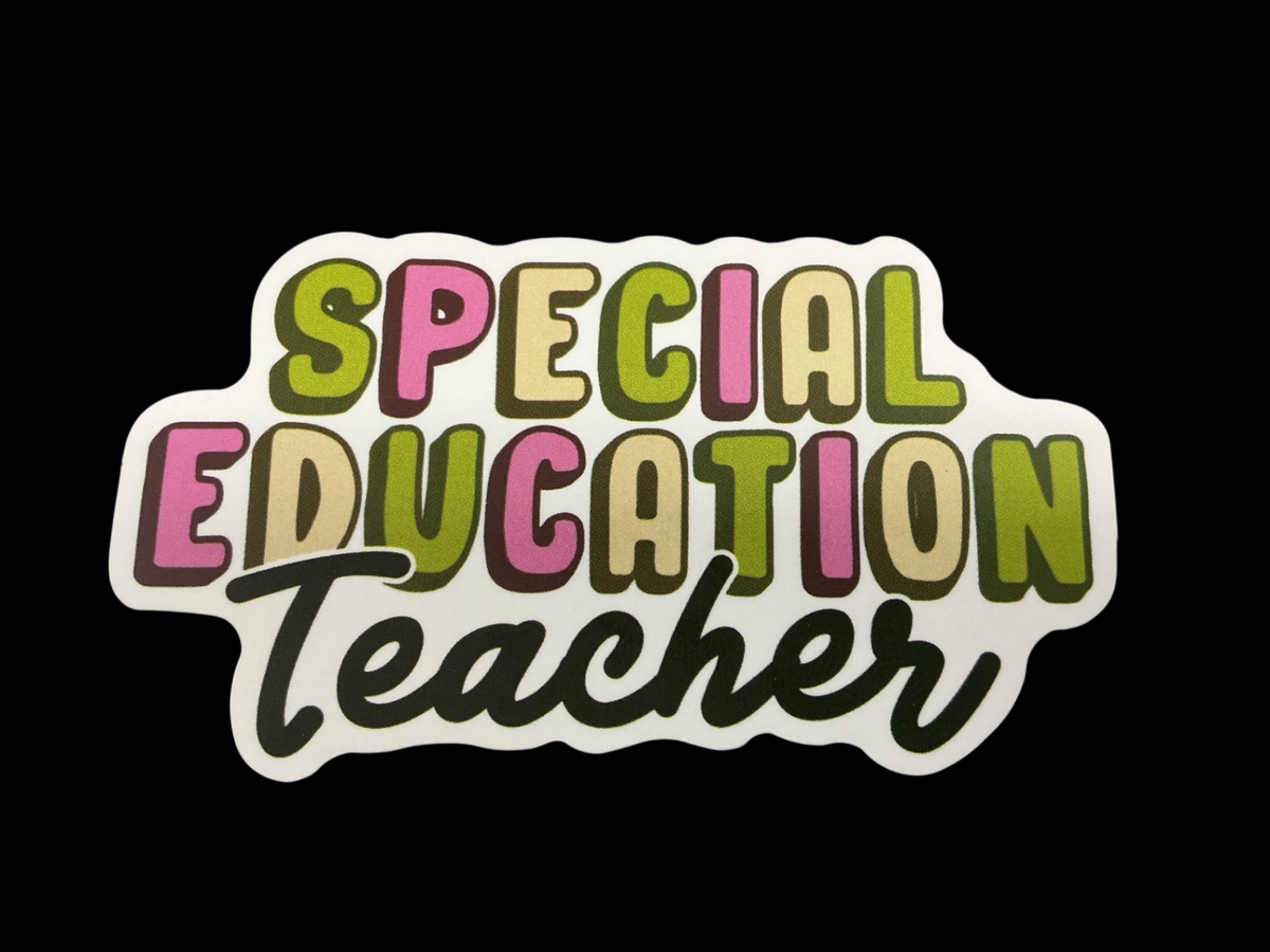 Multicolor Vinyl Sticker