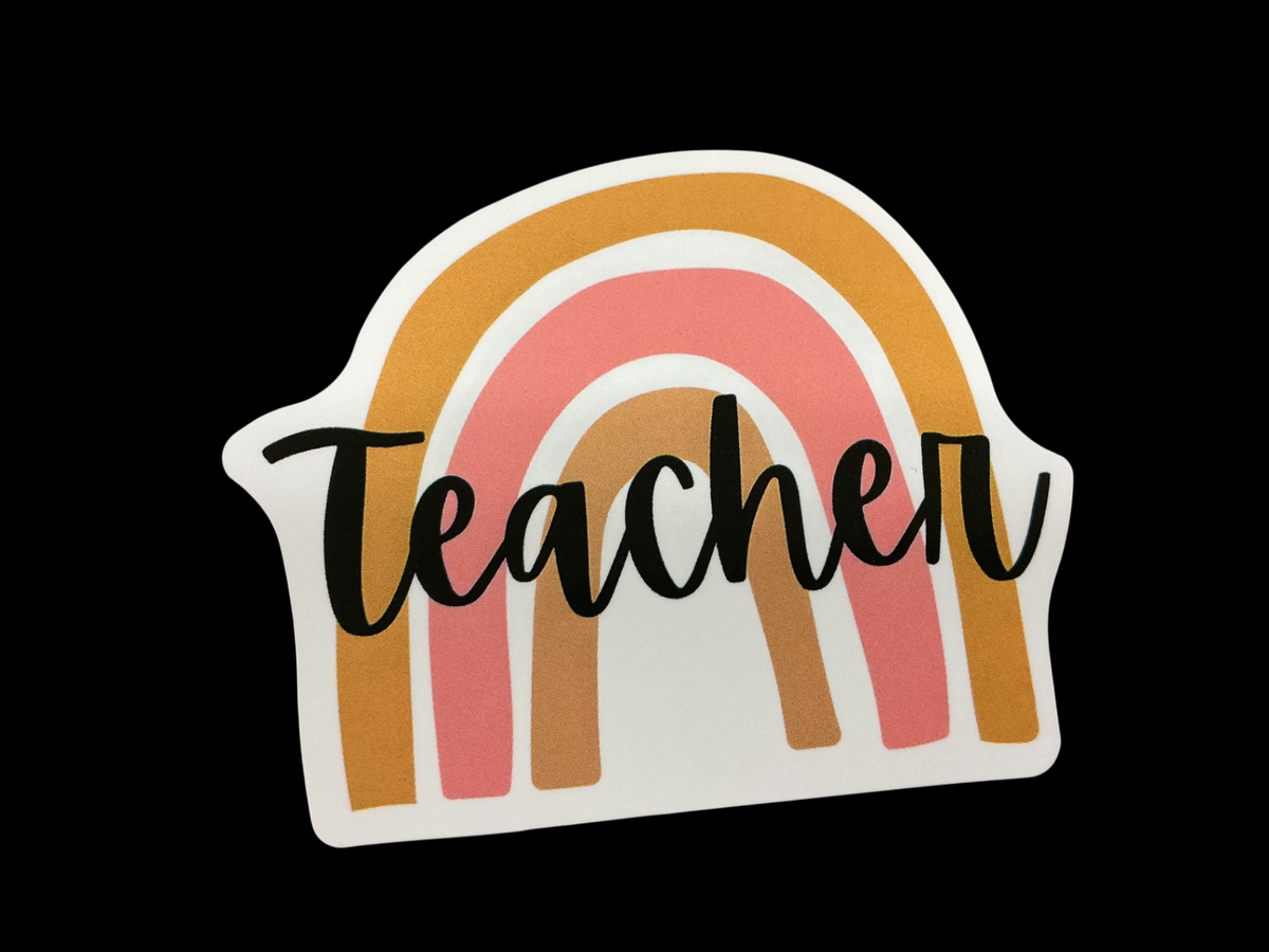 Multicolor Vinyl Sticker