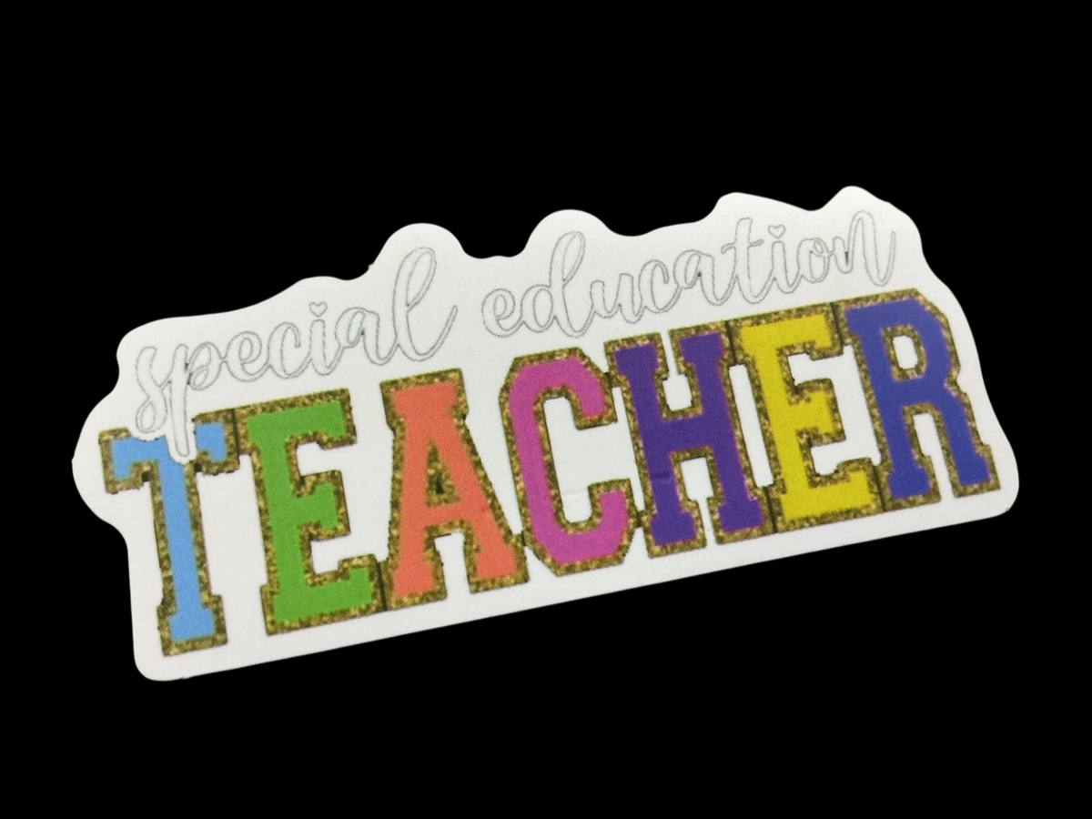 Multicolor Vinyl Sticker