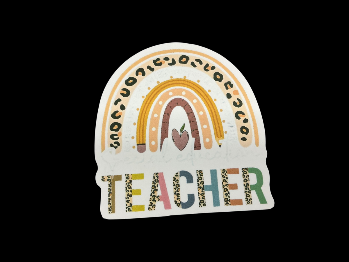Multicolor Vinyl Sticker