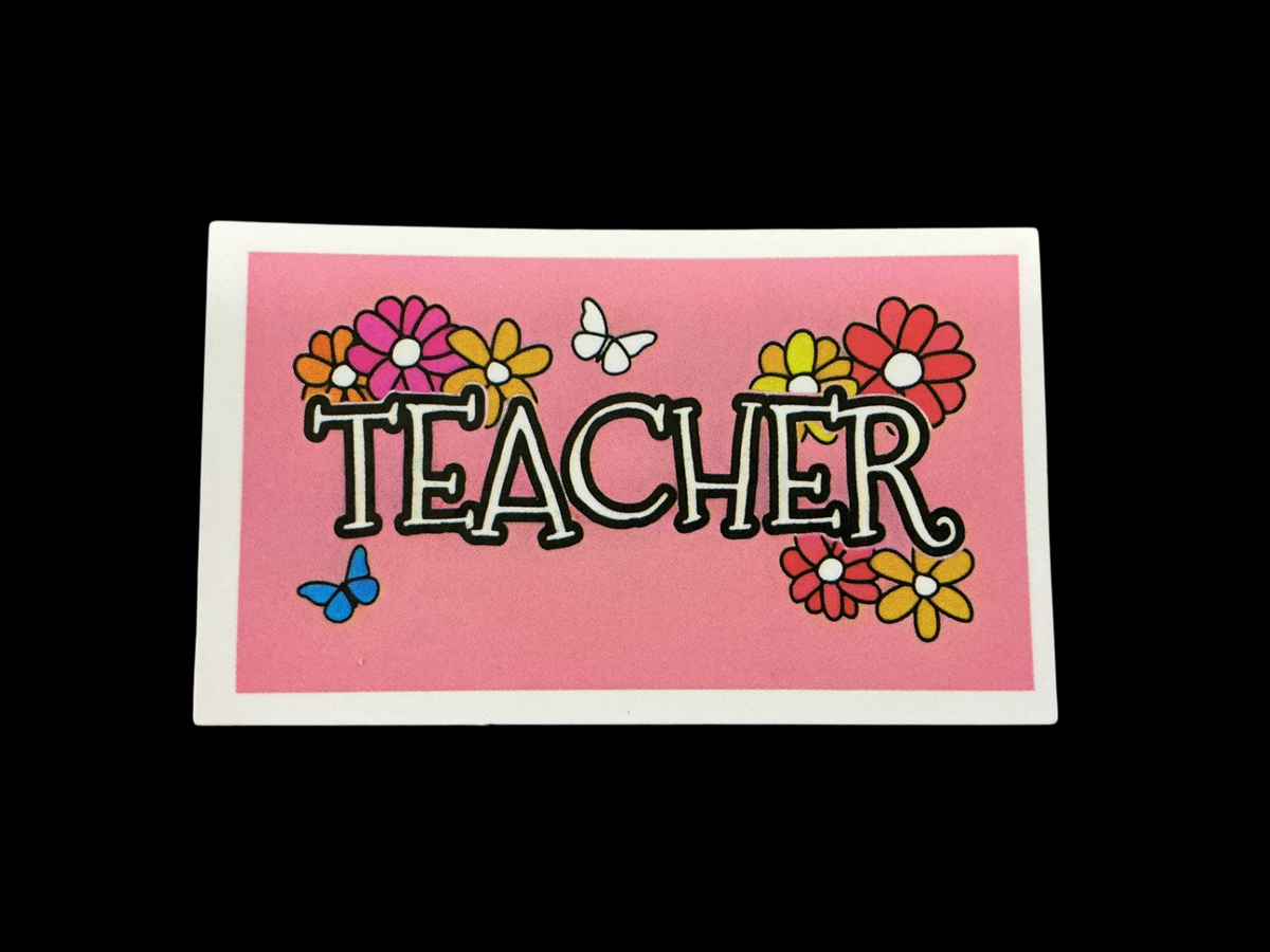 Pink Vinyl Sticker