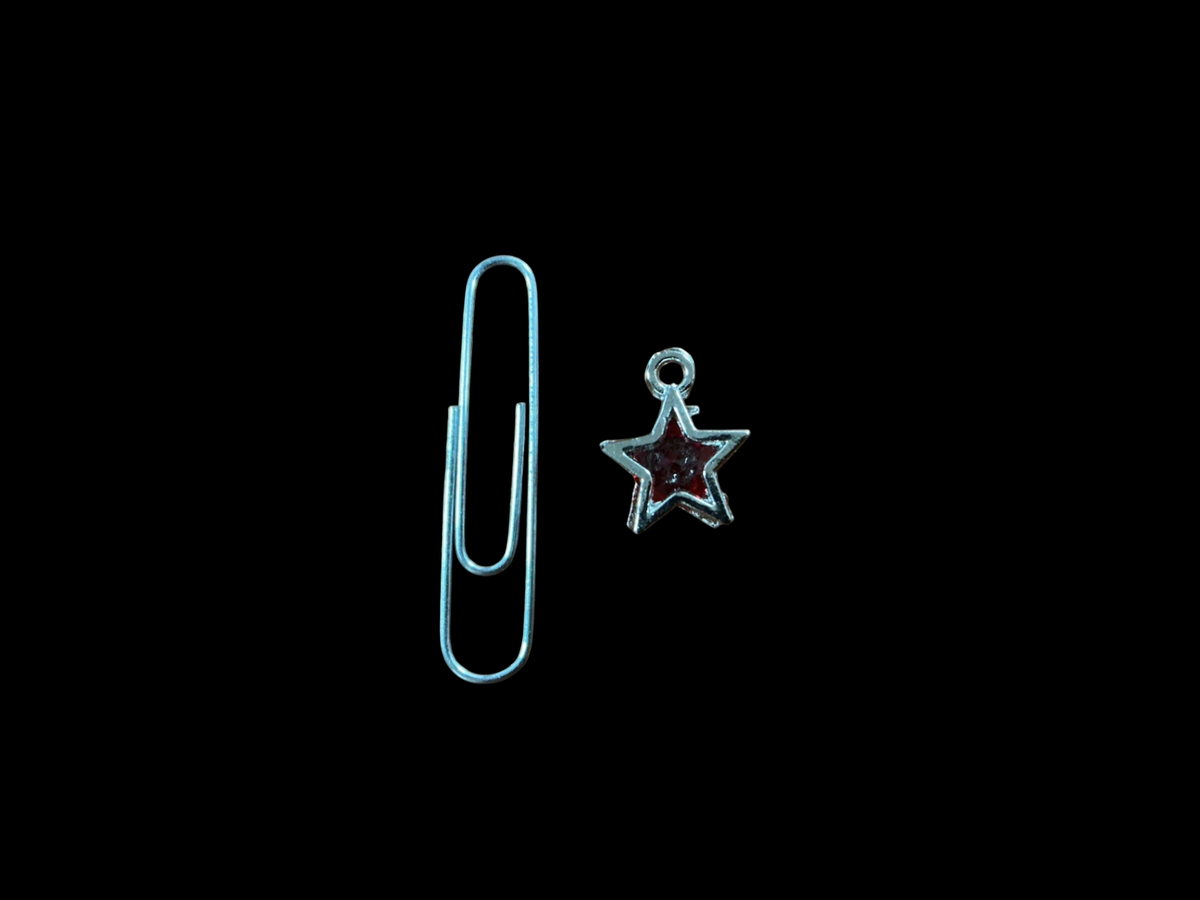 Silver Metal Charm